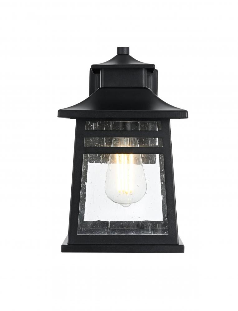 Bambrey 7 inch Outdoor Pendant in Black