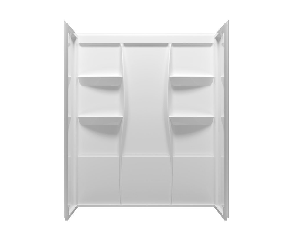 Shower Wall 60x36x72 Glossy White