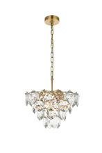 Elegant 1050D16SG - Pendant D16"H10"L6 Satin Gold