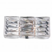 Elegant 2117W14C/RC - Cuvette 2 light Chrome Vanity Wall Sconce Clear Royal Cut Crystal