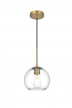 Elegant LD2206SG - BAXTER Hang D7.9"H8"L1 Satin Gold CL