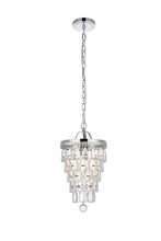 Elegant LD714D9C - Reese 9 inch pendant in chrome