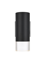 Elegant OD810W9BK - Wall Sconce W5"xH9"xE6" Black