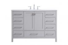 Elegant VF18848GR - 48 Inch Single Bathroom Vanity in Gray