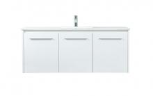 Elegant VF44548MWH - 48 Inch Single Bathroom Vanity in White