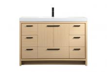 Elegant VF46048MMP - 48 inch Single bathroom vanity in Maple