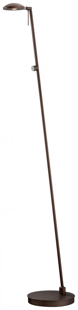 George's Reading Roomâ„¢ - 1 Light LED Pharmacy Floor Lamp