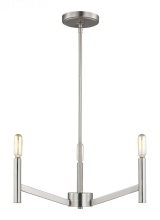 Visual Comfort & Co. Studio Collection 3124303-962 - Vector Three Light Chandelier