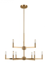 Visual Comfort & Co. Studio Collection 3164209-848 - Fullton Nine Light Chandelier