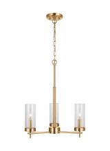 Visual Comfort & Co. Studio Collection 3190303EN-848 - Zire Three Light Chandelier