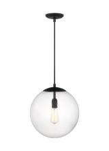Visual Comfort & Co. Studio Collection 6801801-112 - Leo - Hanging Globe Extra Large One Light Pendant with Clear Seeded Glass