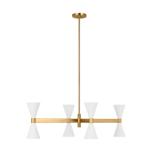Visual Comfort & Co. Studio Collection AEC1068MWT - Albertine Linear Chandelier