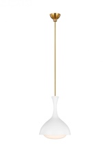 Visual Comfort & Co. Studio Collection AEP1011BBSMWT - Lucerne One Light Small Pendant