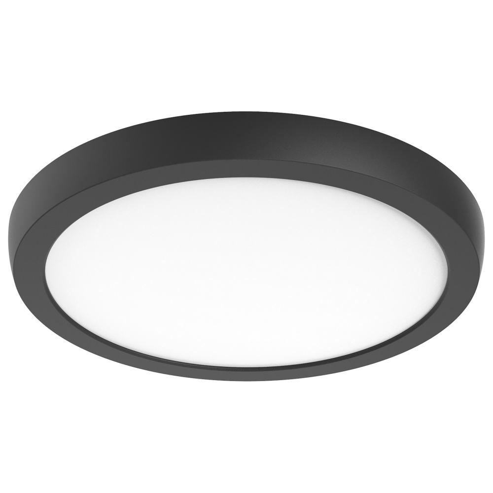 Blink Pro Plus; 19.5 Watt; 12 in.; Surface Mount LED; CCT Selectable; 90 CRI; Black Finish; 120/277