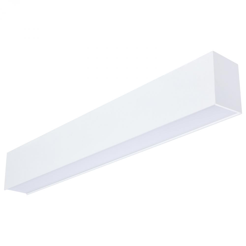 Momentum; 2 Foot LED Connectable Linear Strip; Up and Down Selectable; White Finish