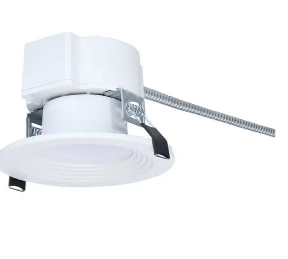 13.5W Field Selectable LED 4-Inch Commercial Downlight; Dual Dimming; Round; 120-347 Volt