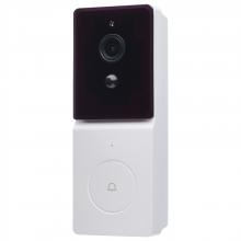 Nuvo 65/935 - Starfish; SMART Doorbell Security Camera; White Doorbell with White Chime