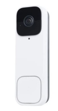 Nuvo 65/933 - Starfish; Smart Doorbell Security Camera Wired; White Doorbell With White Chime