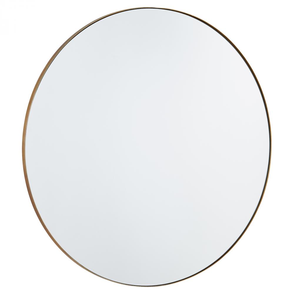 36" ROUND MIRROR - GLD