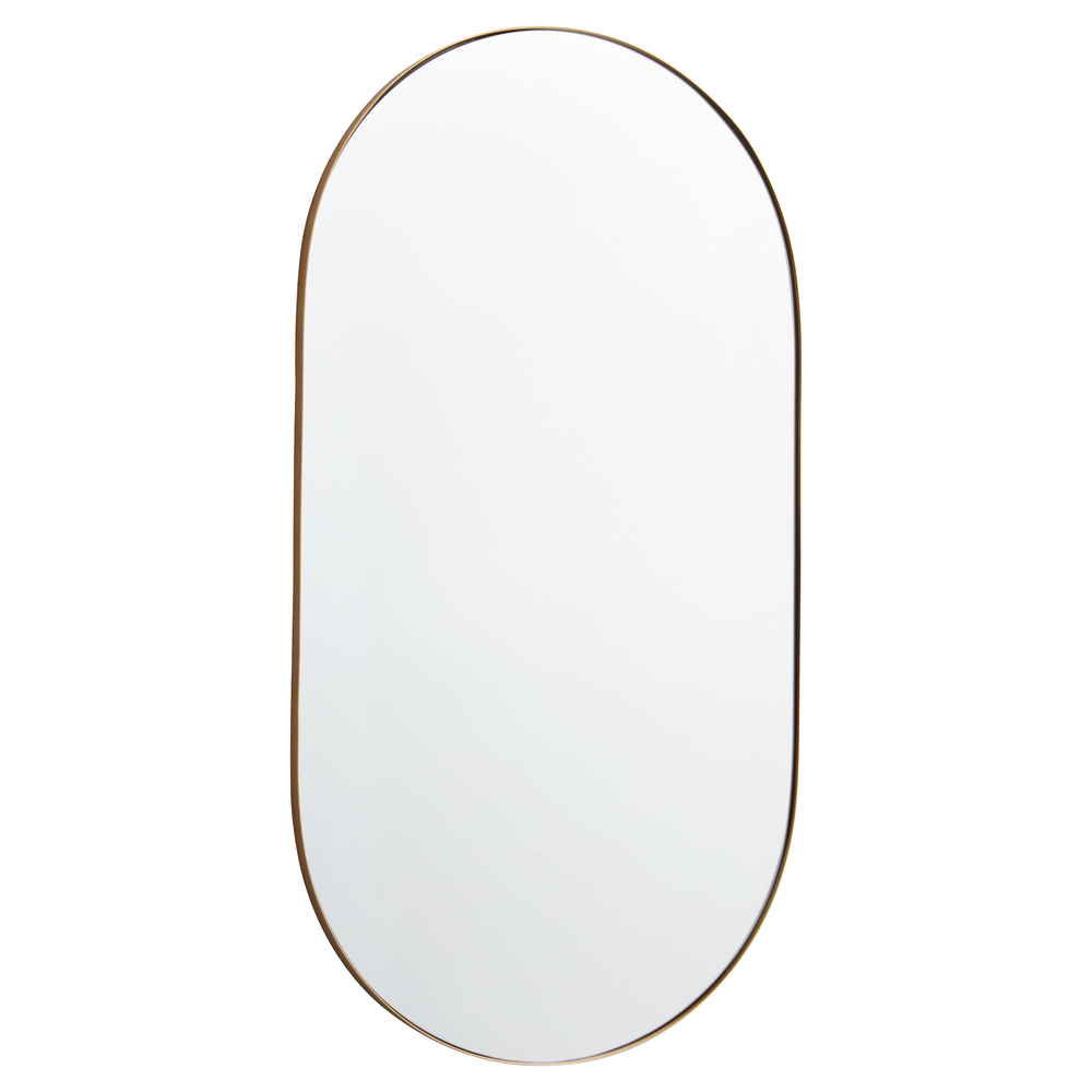 21x40 CAPSULE MIRROR -GLD