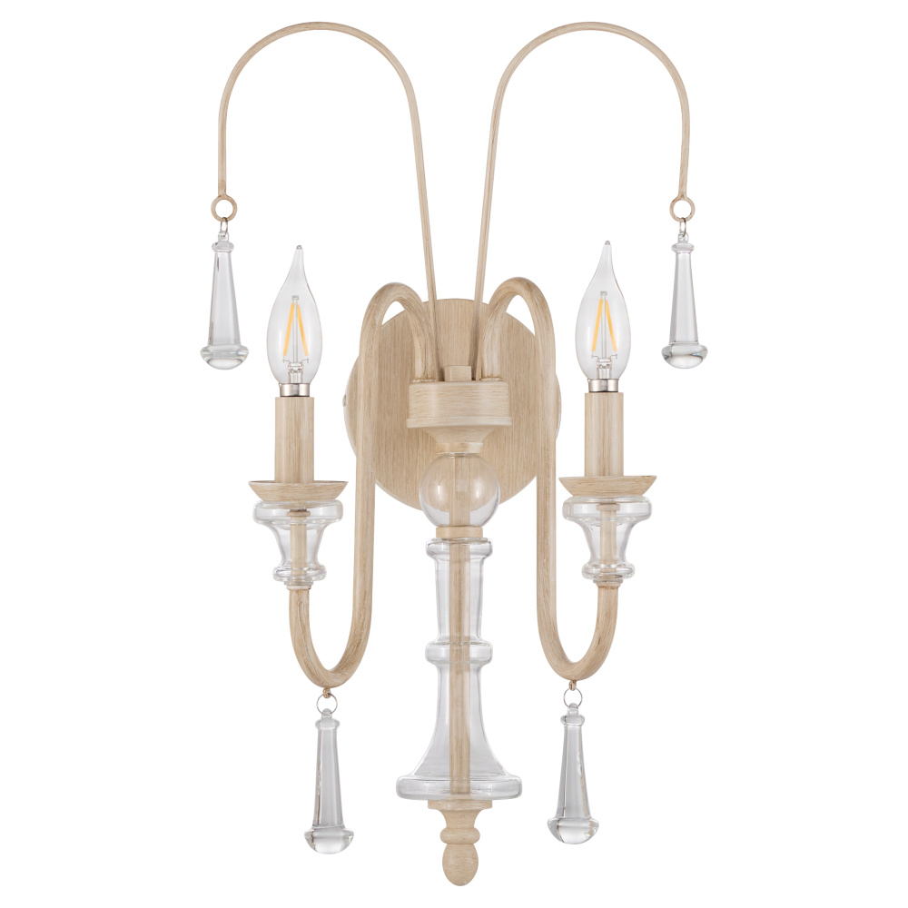 CLASICA 2LT WALL MOUNT - WSH OAK