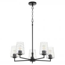 Quorum 6204-5-59 - Goodwin 5 Light Chandelier, Matte Black