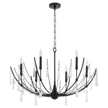Quorum 673-6-59 - ELOISE 6LT CHANDELIER - MB