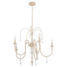Quorum 685-5-52 - CLASICA 5LT CHANDELIER - WSH OAK