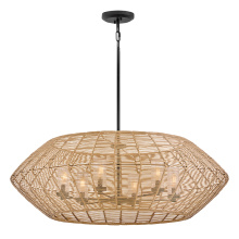 Hinkley 10386BK-CML - Large Single Tier Chandelier