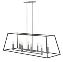 Hinkley 3338DZ - Medium Eight Light Open Frame Linear