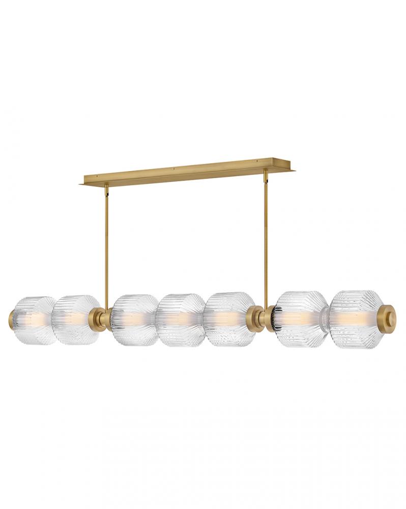 Large Seven Light LED Linear