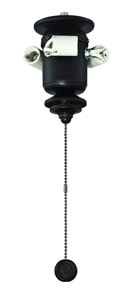 Ceiling Fan 3 Light Bowl Fitter - Dark Bronze