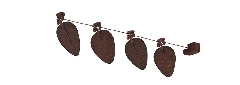 Punkah Ceiling Fan Indoor AC Motor Assembly Unit - Rust