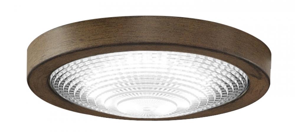 Spitfire DC Custom Ceiling Fan Correlated Color Temperature (CCT) Select LED Light Kit - Driftwood