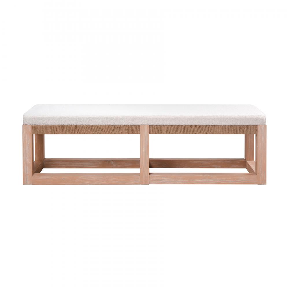 Latham Bench - Light Oak