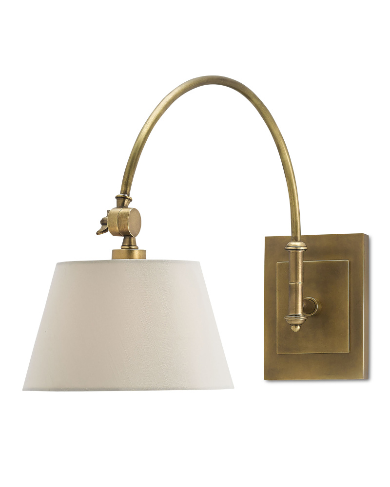 Ashby Brass Swing-Arm Wall Sconce