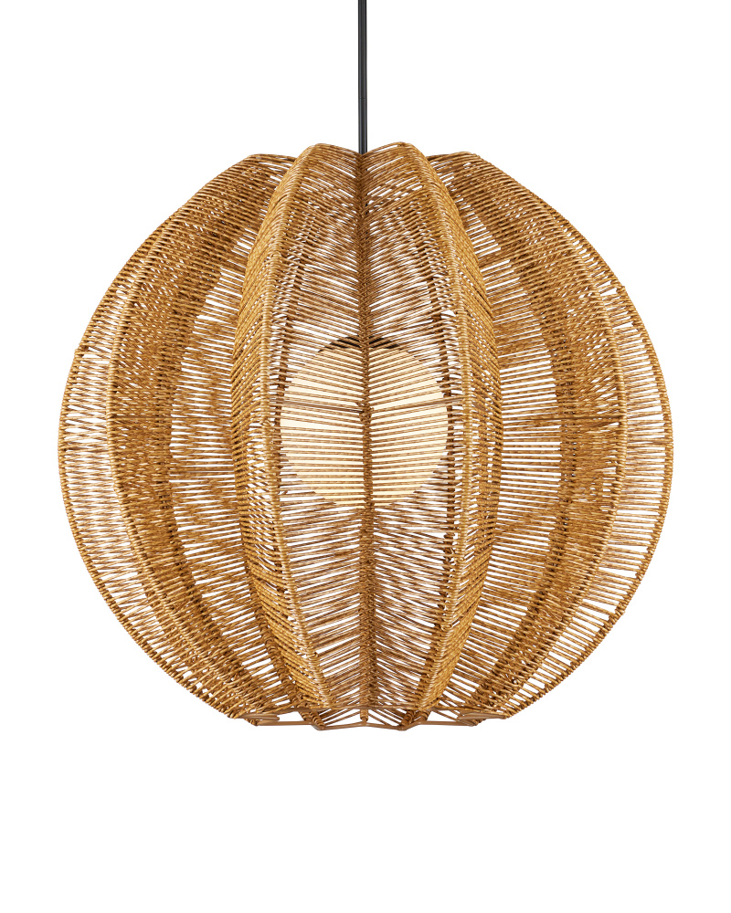 Barbary Fluted Outdoor Pendant