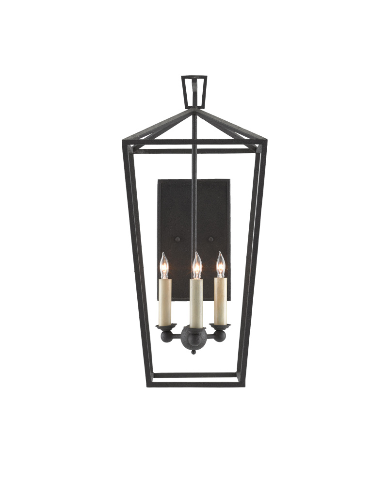 Denison Black Wall Sconce