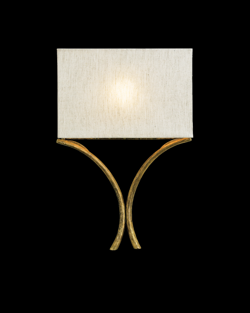 Cornwall Gold Wall Sconce