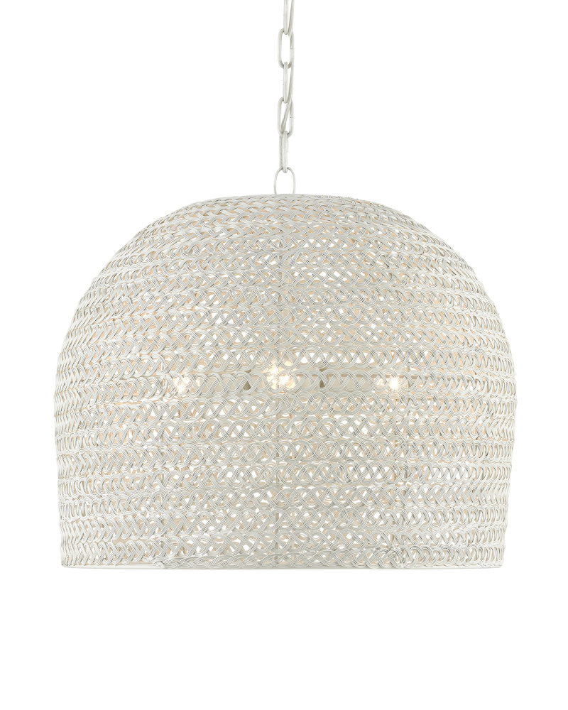 Piero Medium White Chandelier