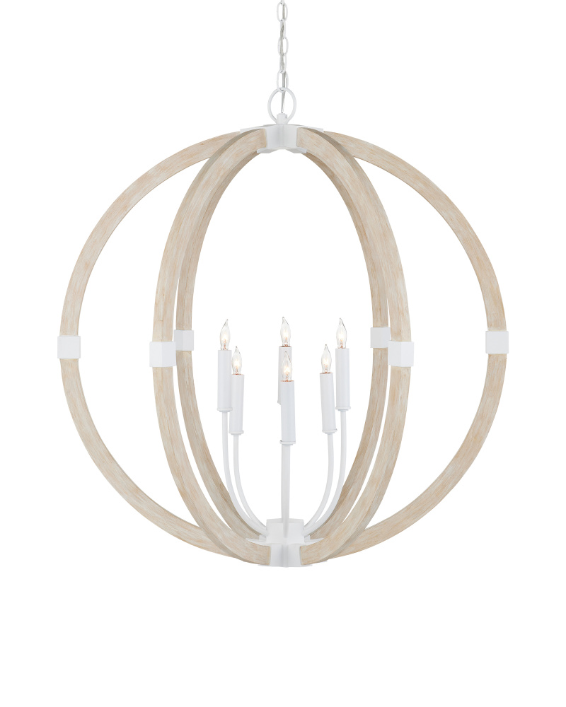 Bastian Sandstone Orb Chandelier
