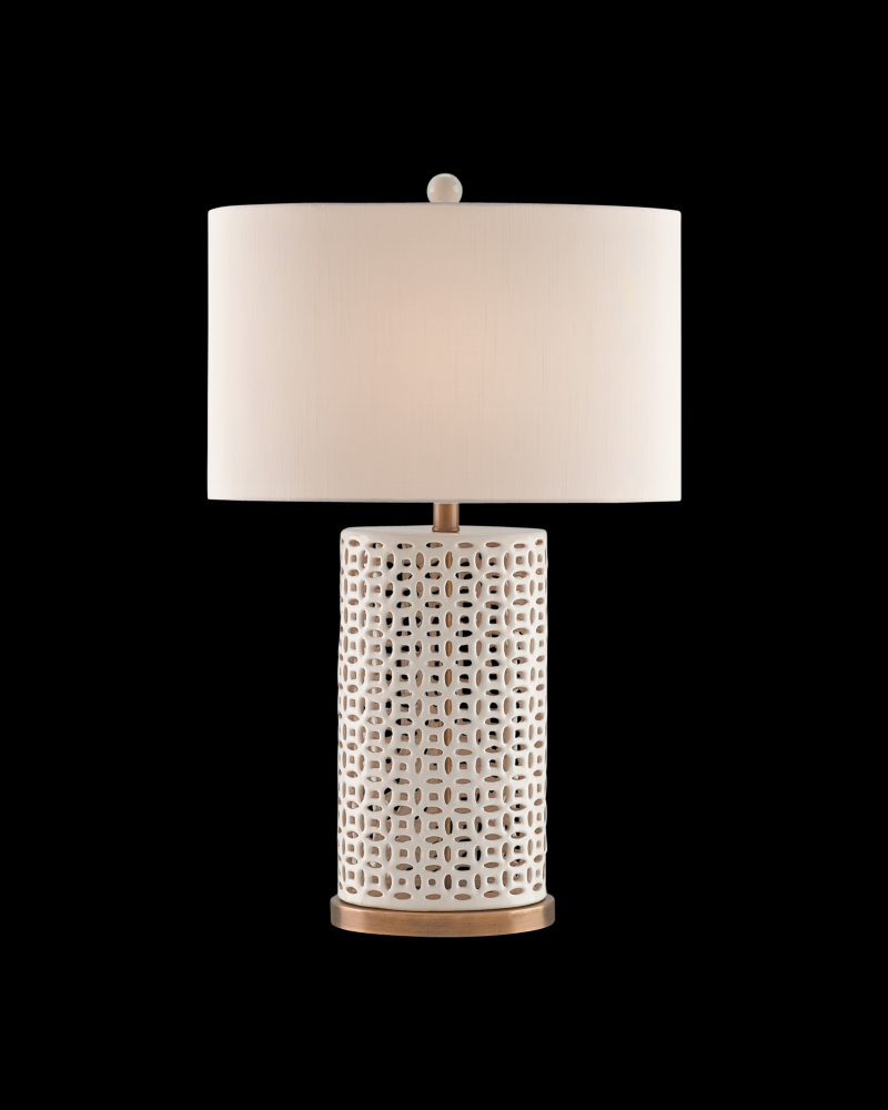 Bellemeade White Table Lamp