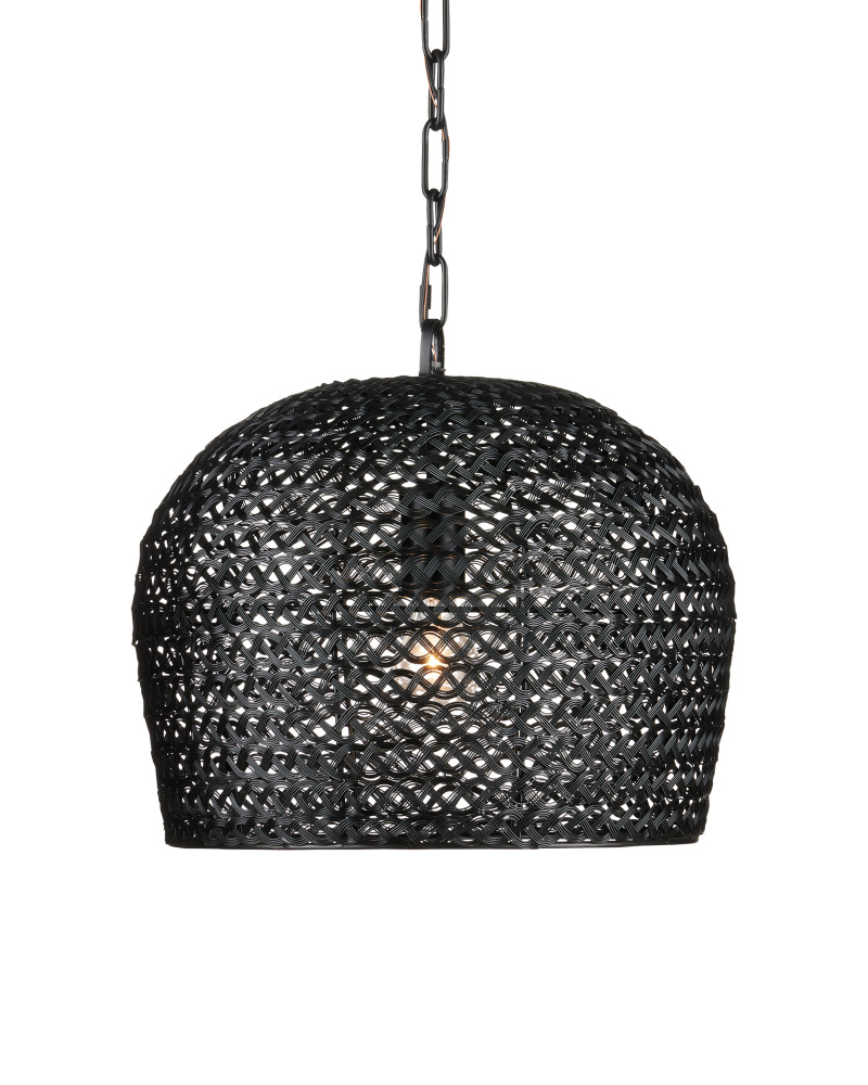 Piero Small Black Pendant