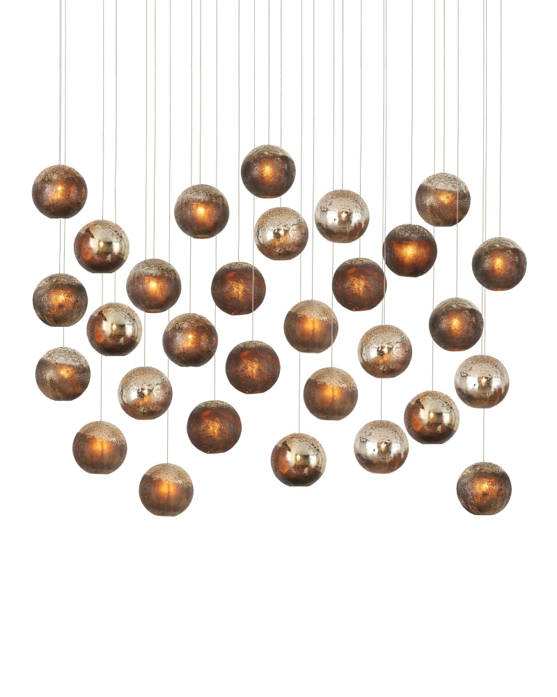 Pathos 30-Light Linear Multi-Drop Pendant