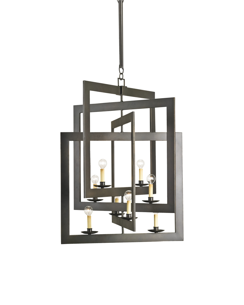 Middleton Large Bronze Chandelier