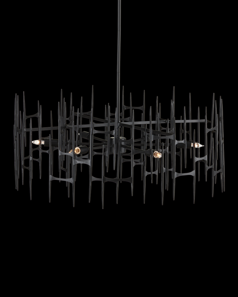 Attingham Black Chandelier