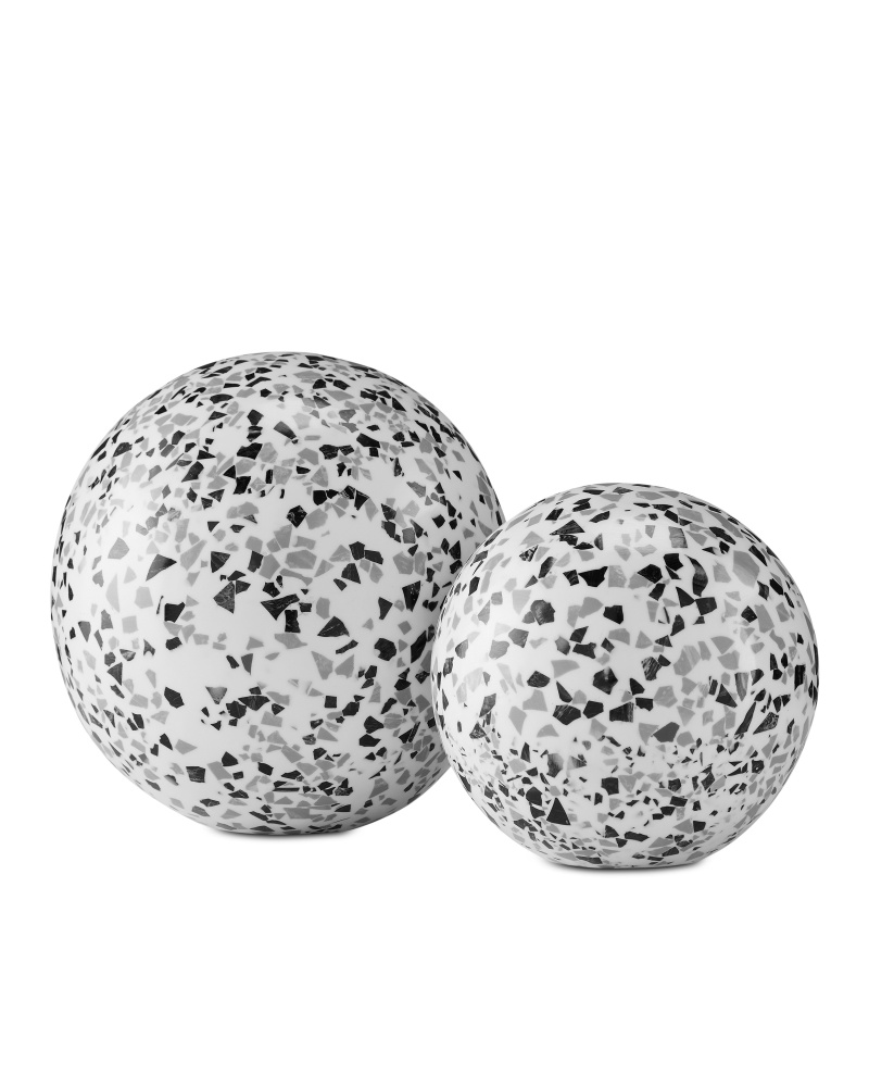 Ross Speckle Sphere Set of 2