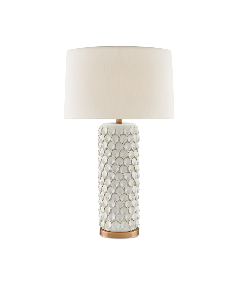 Calla Lily White Table Lamp