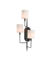 Currey 5000-0099 - Knowsley Bronze Wall Sconce, Left