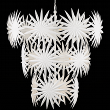 Currey 9000-1114 - Bismarkia Large White Chandeli